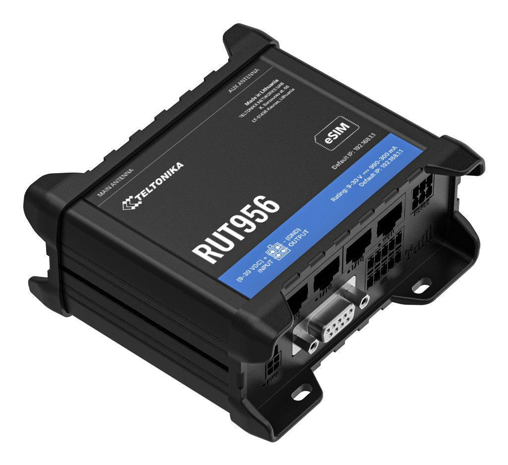 Teltonika · Router · Rut956 · Lte Modem Router/Wlan · Esim