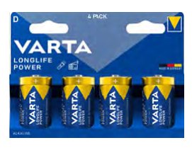Varta Bateria Alkaline, Mono, D, Lr20, 1.5v