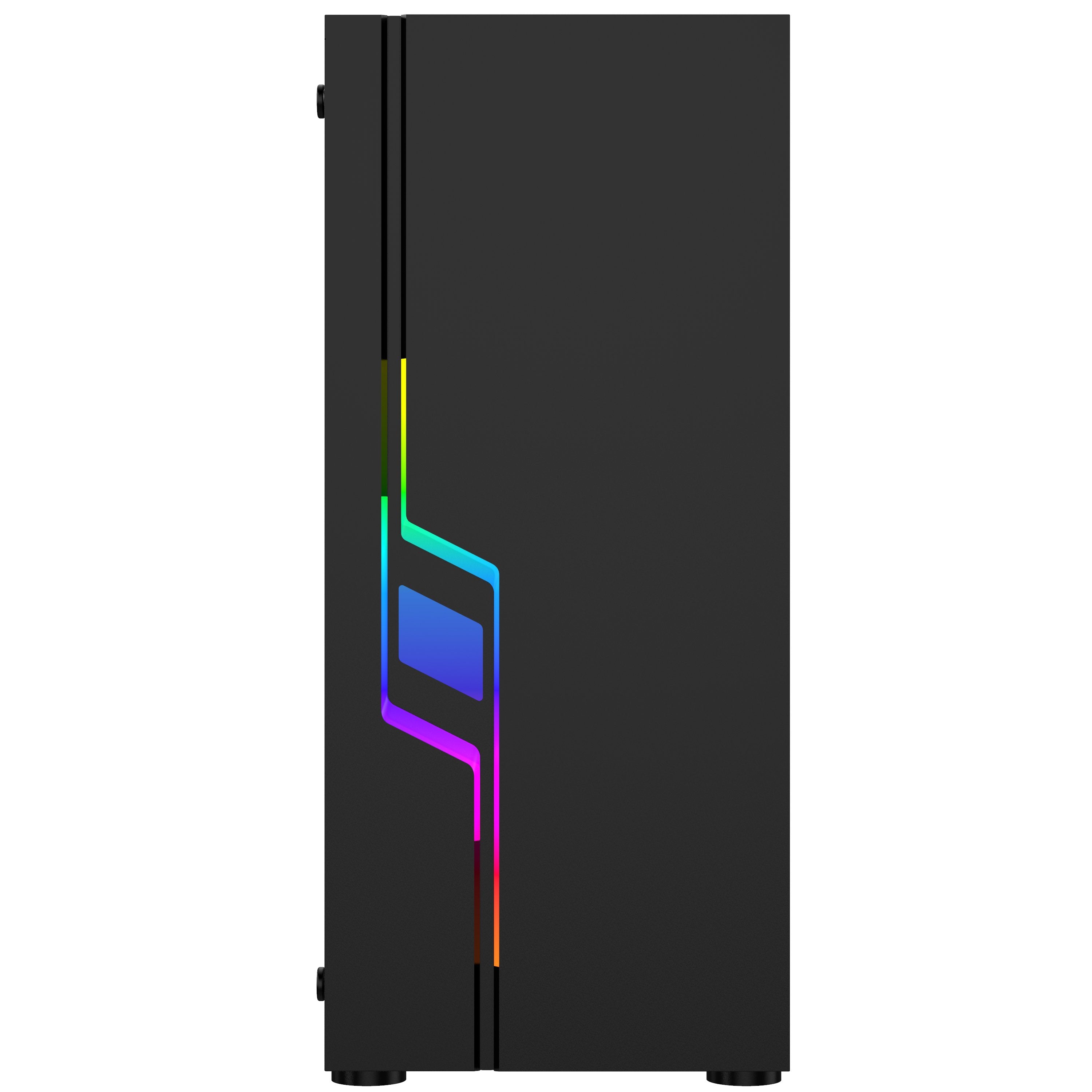 EAN 8716309114202 - Gembird Fornax 2000 RGB Midi Tower Negro imagen 3