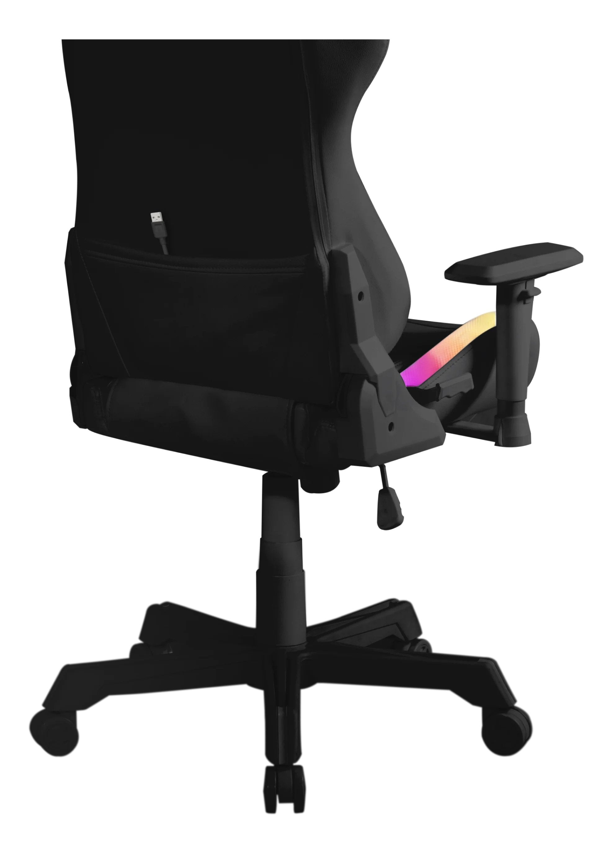 Deltaco Gaming Silla De Gaming Rgb Pch90 Silla Gamer Con Reposabrazos