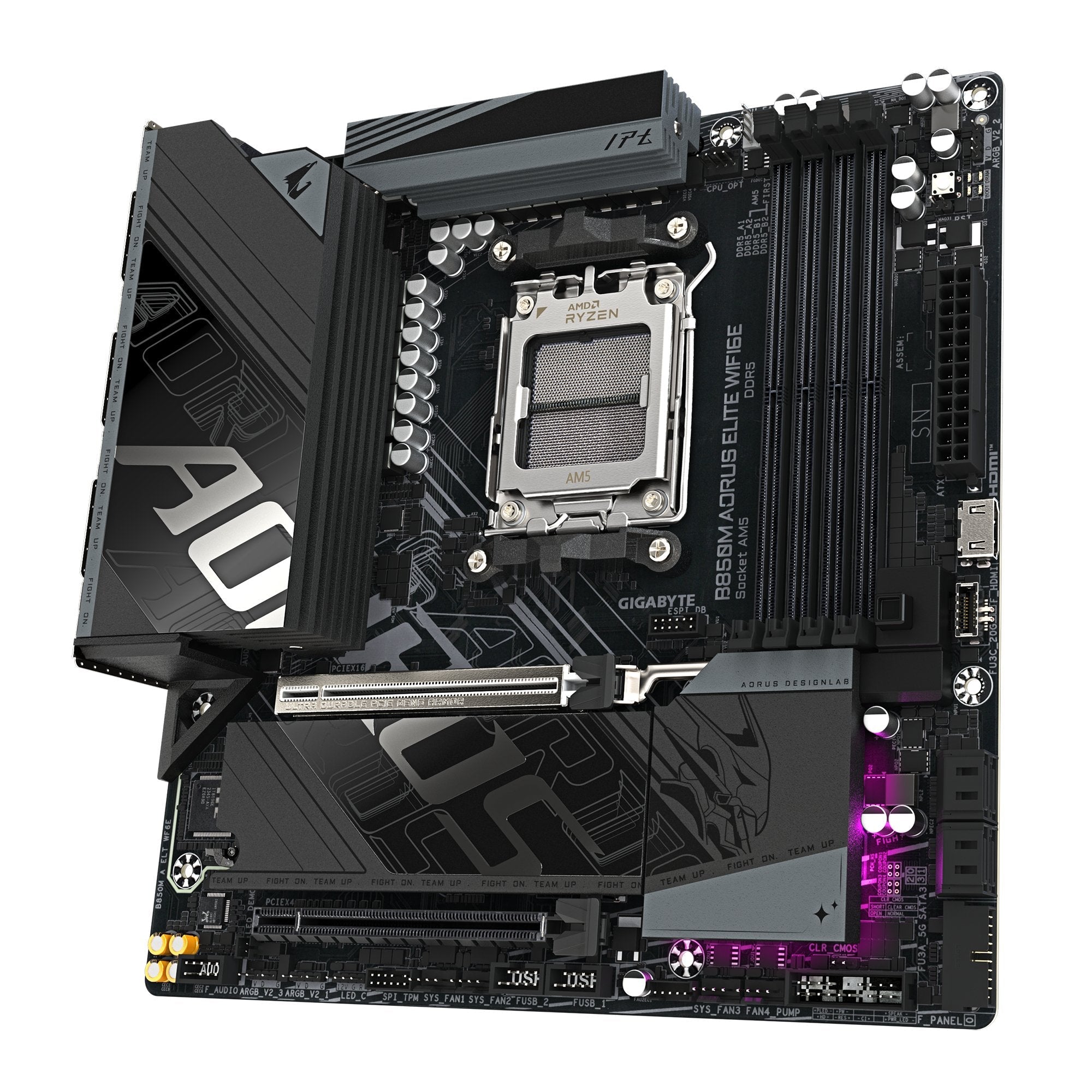 EAN 4719331871123 - GIGABYTE B850M AORUS ELITE WIFI6E AMD B850 Zócalo AM5 micro ATX imagen 3