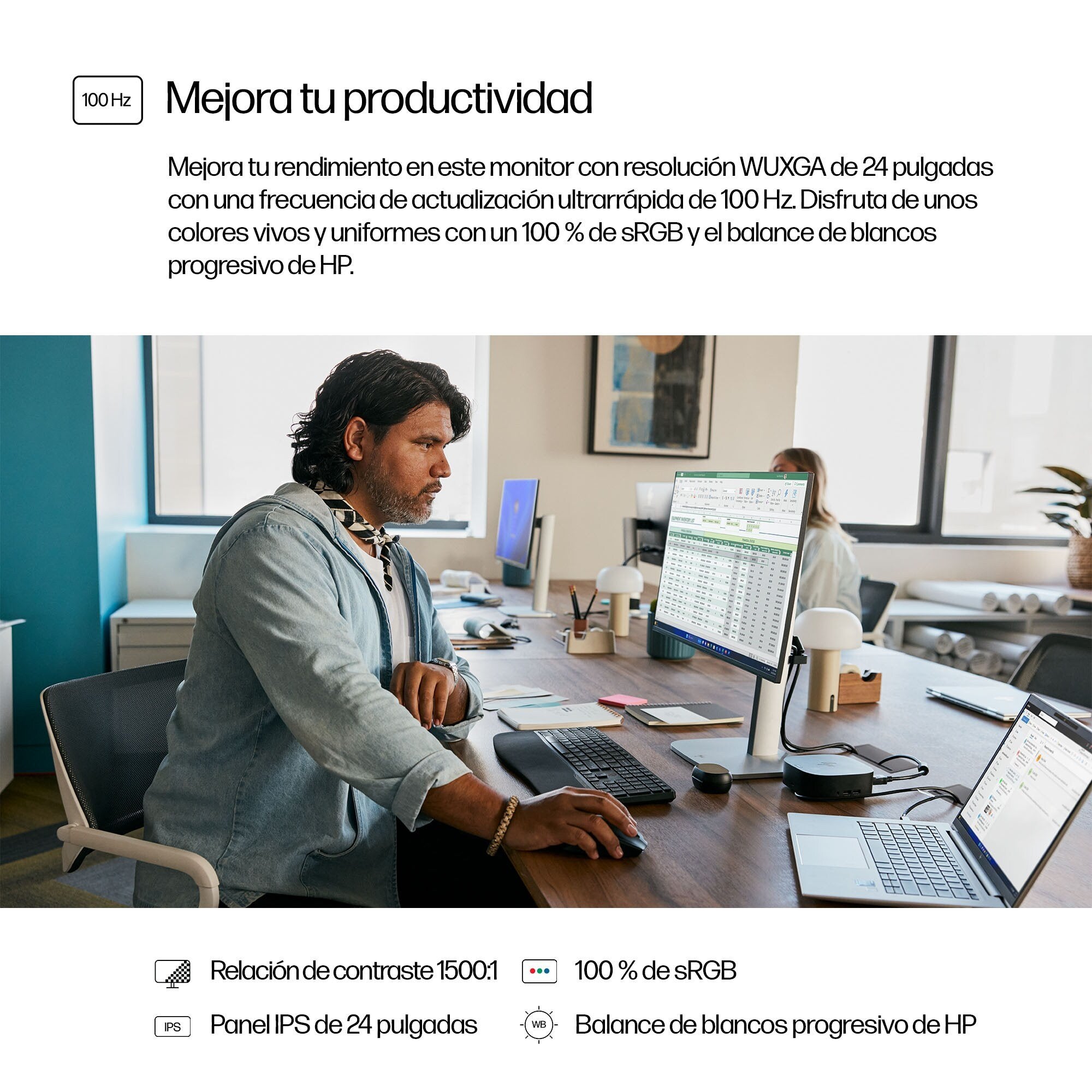 EAN 5715063749838 - HP Series 5 Pro 24 inch WUXGA Monitor - 524pn PVC Free pantalla para PC 61 cm (24") 1920 x 1200 Pixeles L imagen 10