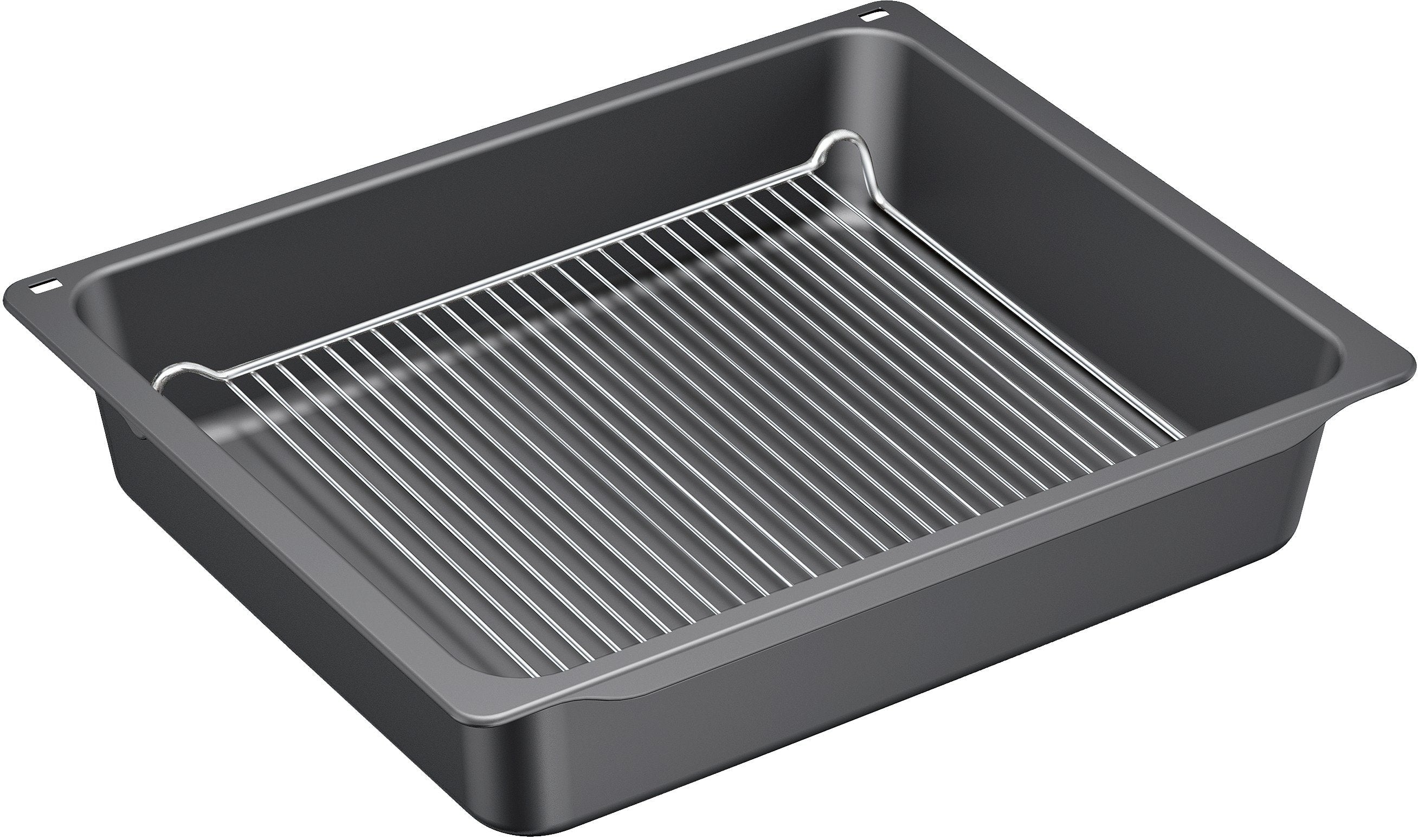 Bandeja Siemens Hz633070 Para Hornear Gris Oscuro Hz633070
