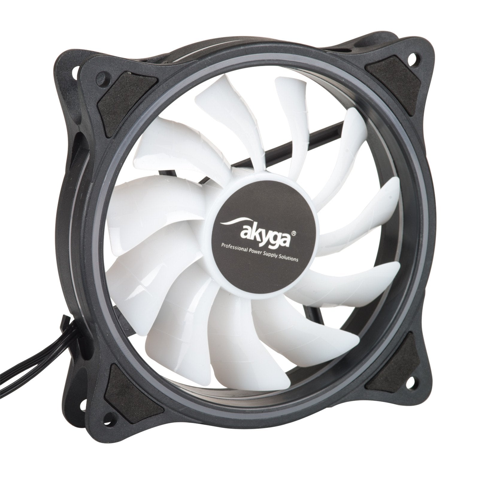 EAN 5901720136091 - Akyga AW-12D-RGB sistema de refrigeración para ordenador Carcasa del ordenador Ventilador 12 cm imagen 1
