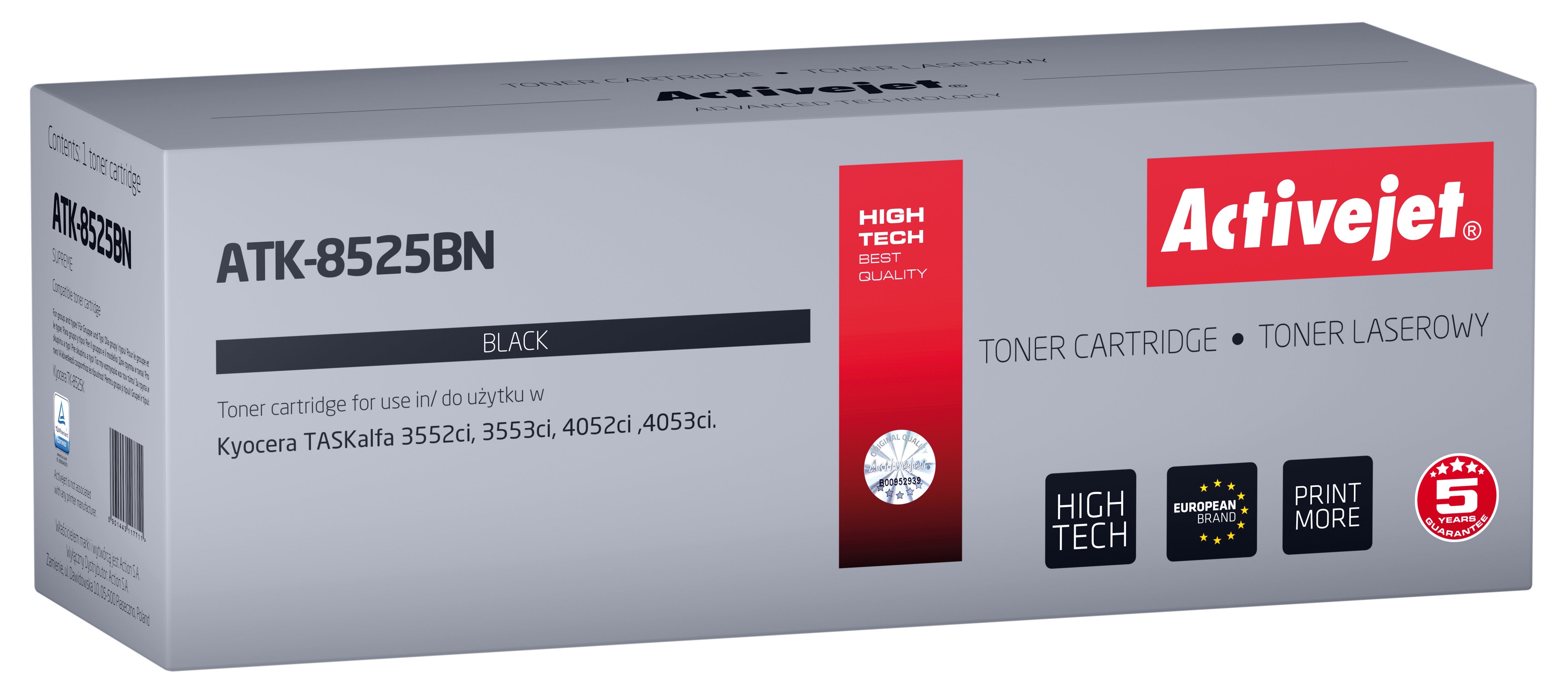 EAN 5901443117711 - Activejet ATK-8525BN cartucho de tóner 1 pieza(s) Compatible imagen 1