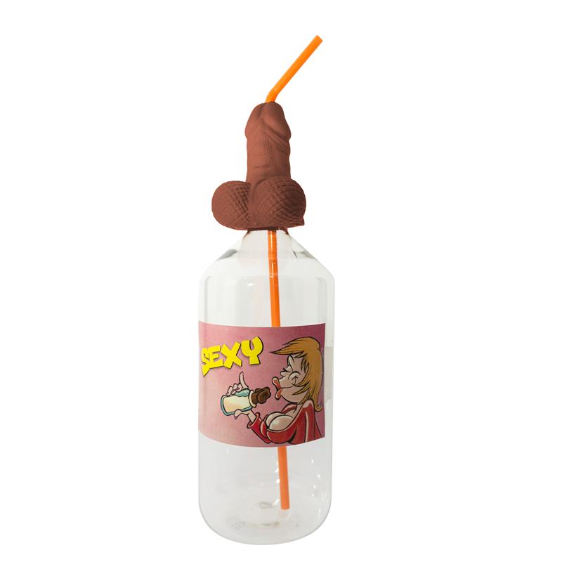Biberón Personal Pene Mulato 500 Ml