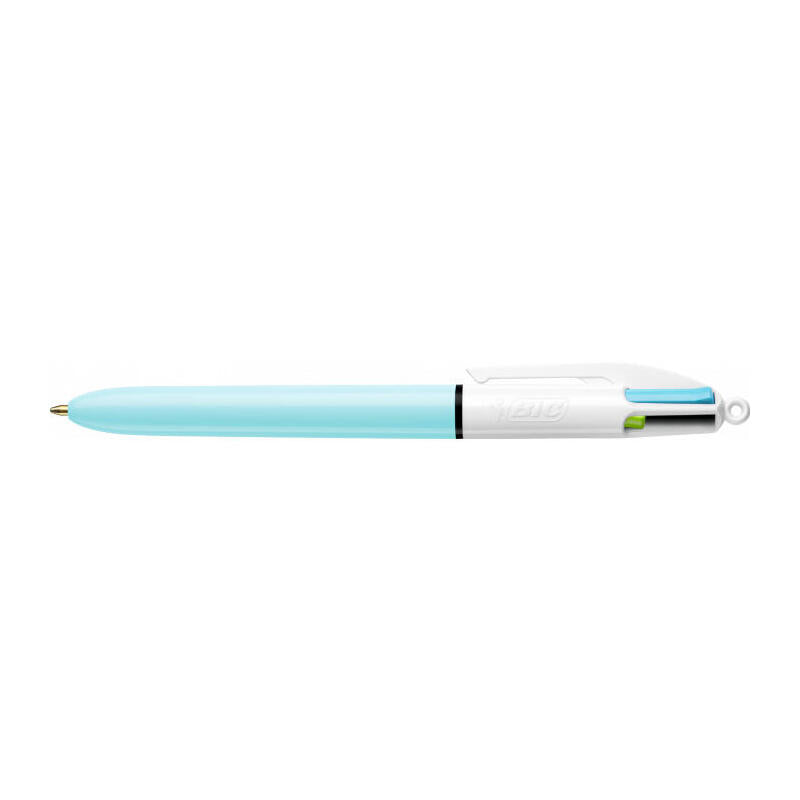 Bic Boligrafo 4 Colores Fashion , Punta 1mm , 887777