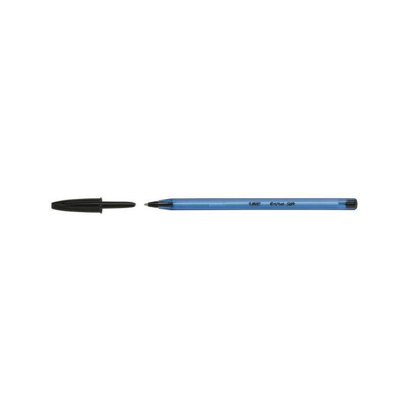 Bic Bolígrafo Cristal Soft B50 Bcl Negro Eu Caja - 50 U-