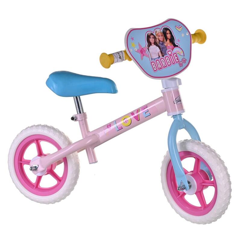 Bicicleta Cross Infantil 10" Barbie Toimsa 1465 Rosa