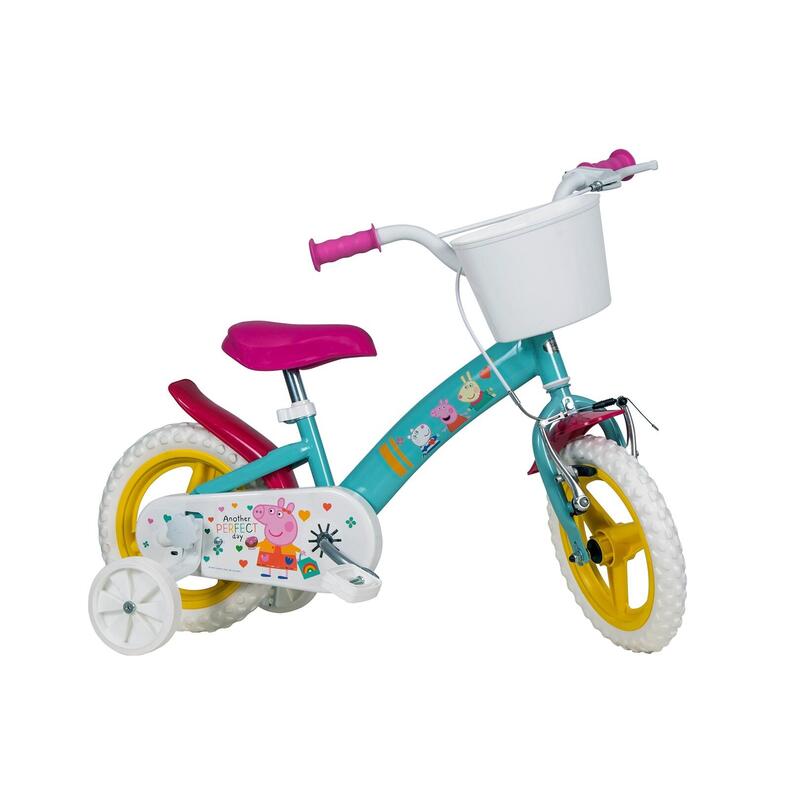 Bicicleta Infantil 12" Peppa Pig Verde 1198