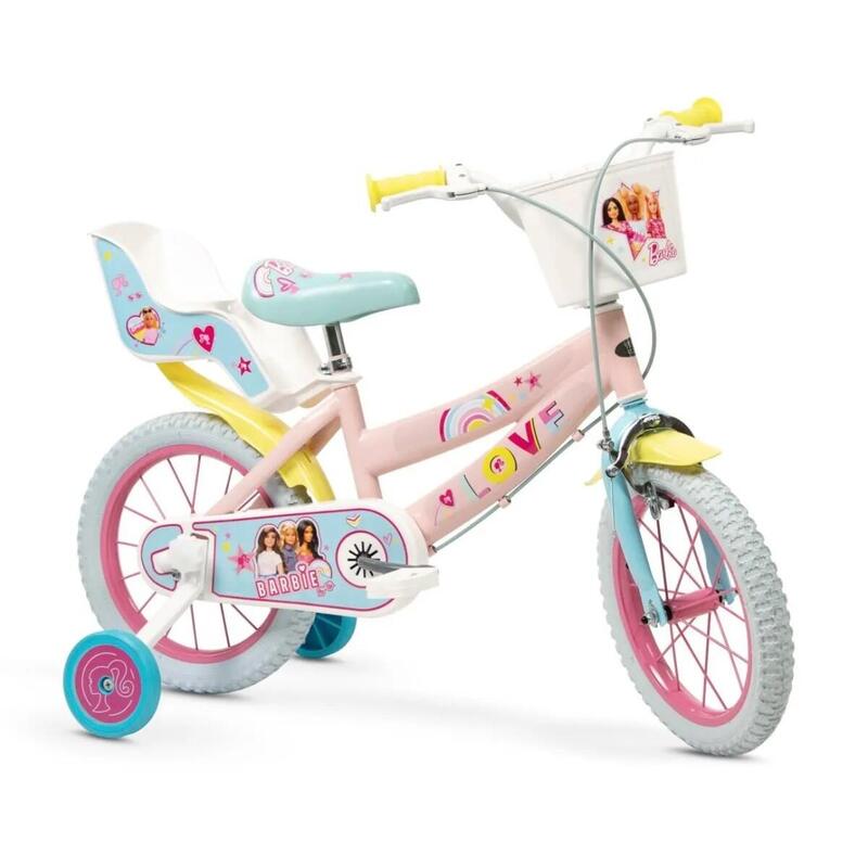 Bicicleta Infantil De 12 Pulgadas Toimsa Barbie 1265