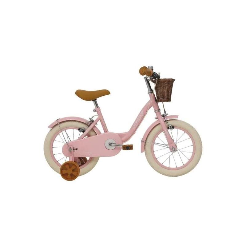 Bicicleta Infantil Huffy Vintage De 14", Rosa