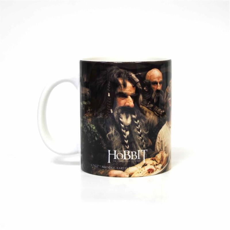 Bilbo Fiesta Comida Taza Ceramica The Hobbit