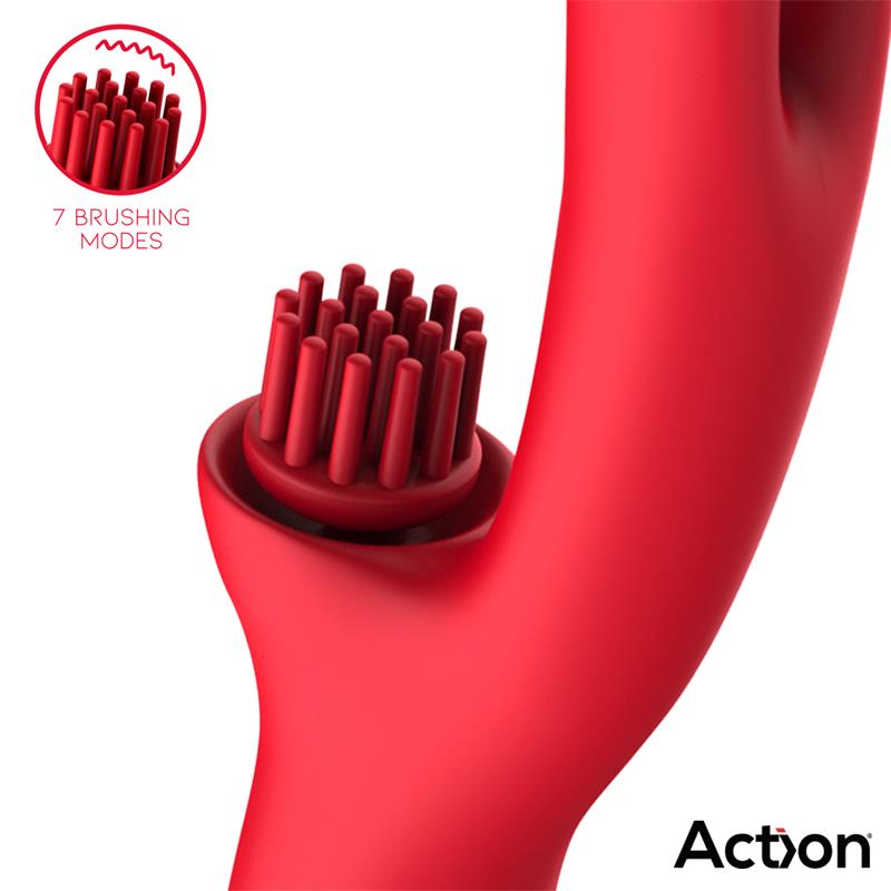 Bilma Vibrador Con Movimientos Alternantes Y Brushing 4 Motores