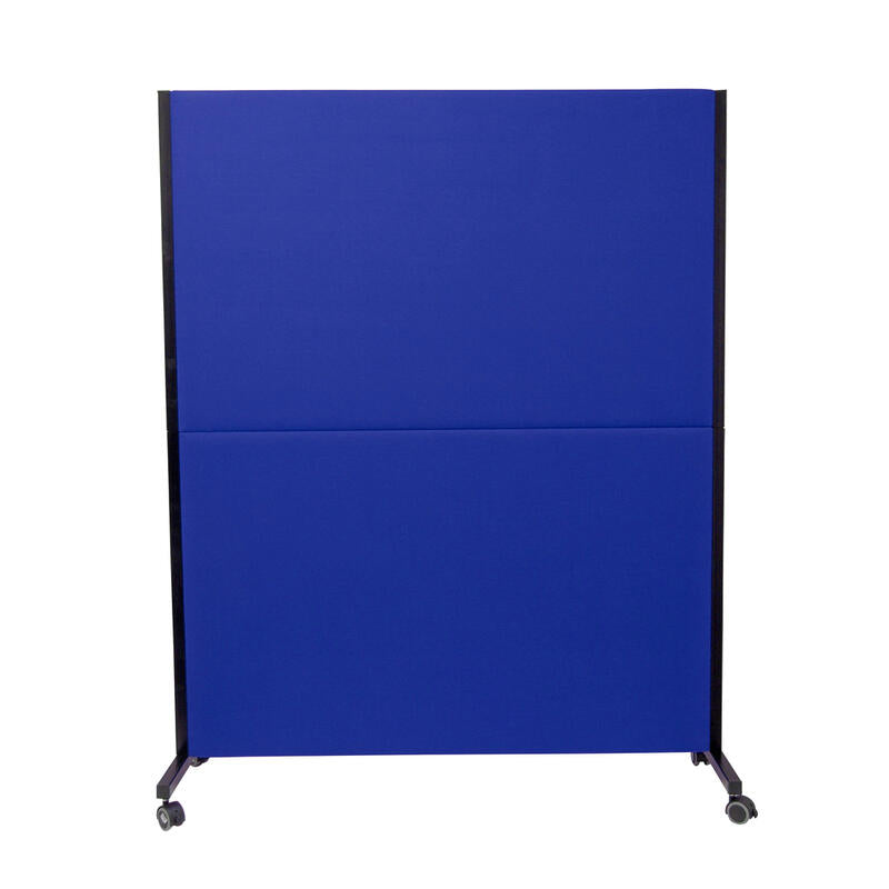 Biombo Valdeganga Bali Azul Con Ruedas Con Freno
