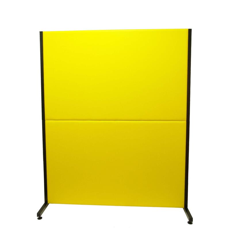 Biombo Valdeganga Similpiel Amarillo