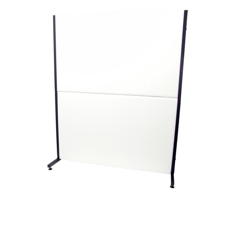 Biombo Valdeganga Similpiel Blanco