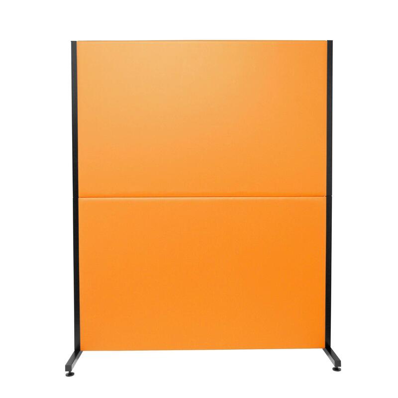 Biombo Valdeganga Similpiel Naranja