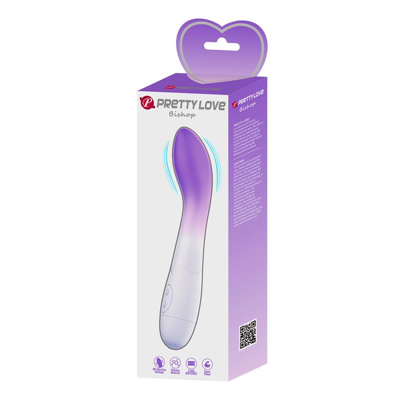 Pretty Love - Bishop Vibrador Punto G 30 Vibraciones Morado