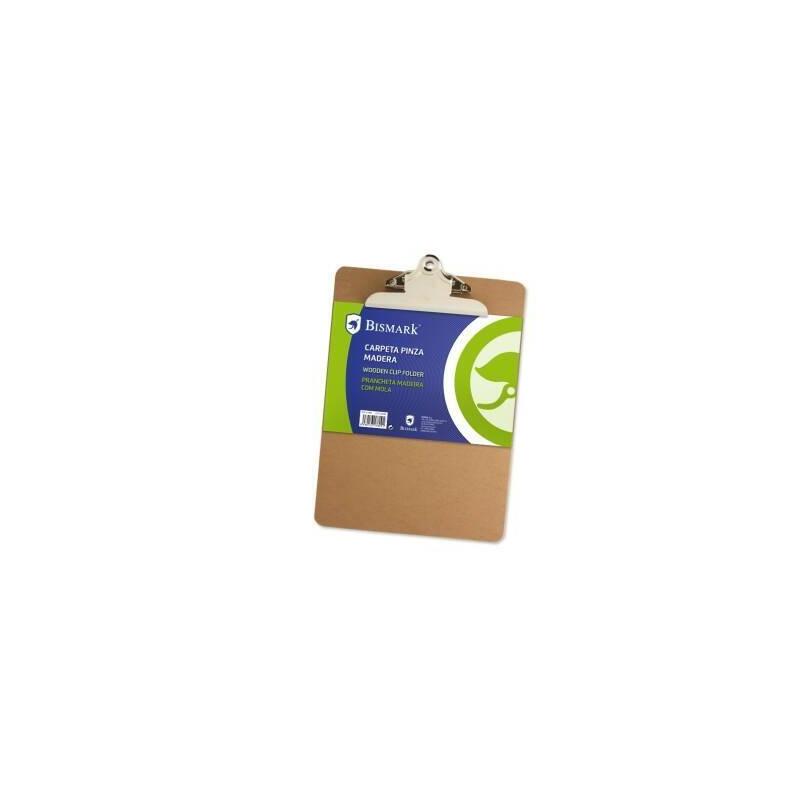 Bismark Carpeta A5 Con Pinza Y Base Madera