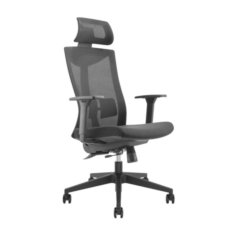 Biuro Kede Ergonomiczny Premium Su Wysokim Oparciem Ergo Office, Max 150kg, Er-414