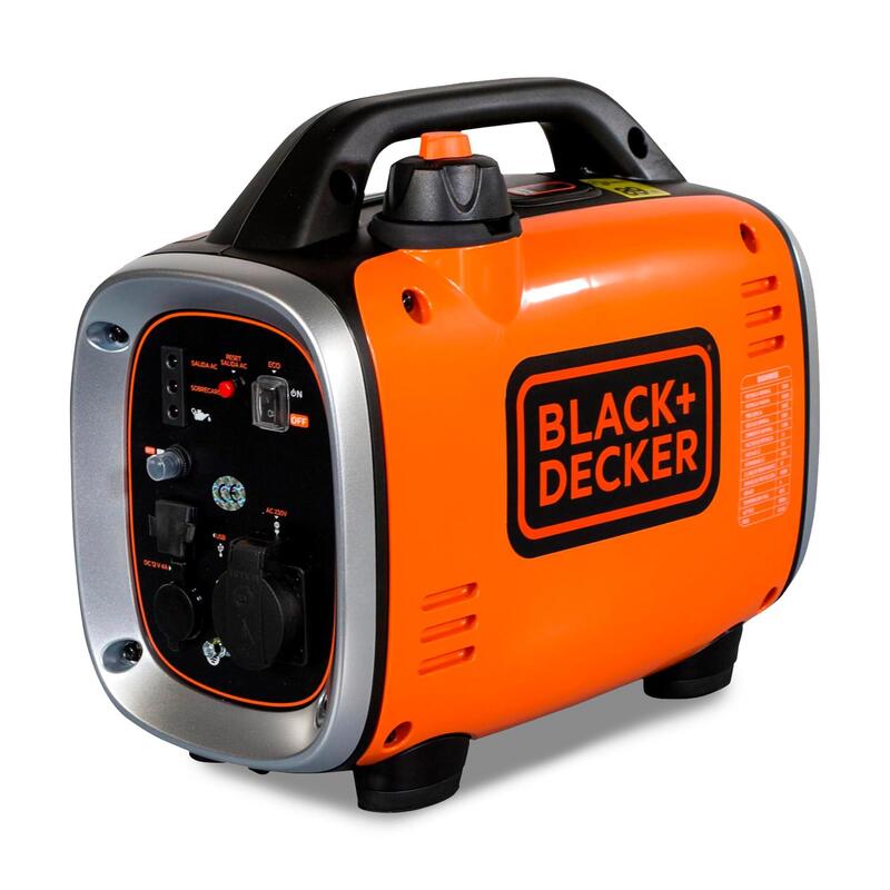 Black + Decker Inverter - 900w Benzin - Stromaggregat