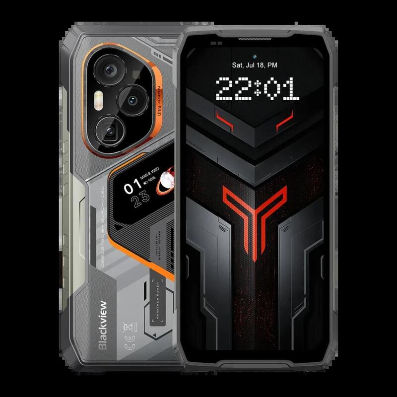 Blackview Xplore 6 18gb/1tb Negro Rugged Ip68/Ip69k 6,7 Pulgadas Amoled 120hz 50mp 12000mah 120w Nfc