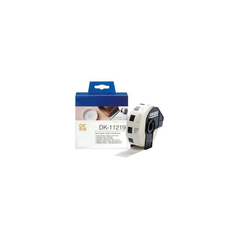 Blanco 12mm 1200psc Para Brother P-Touch Ql1000 1050 1060