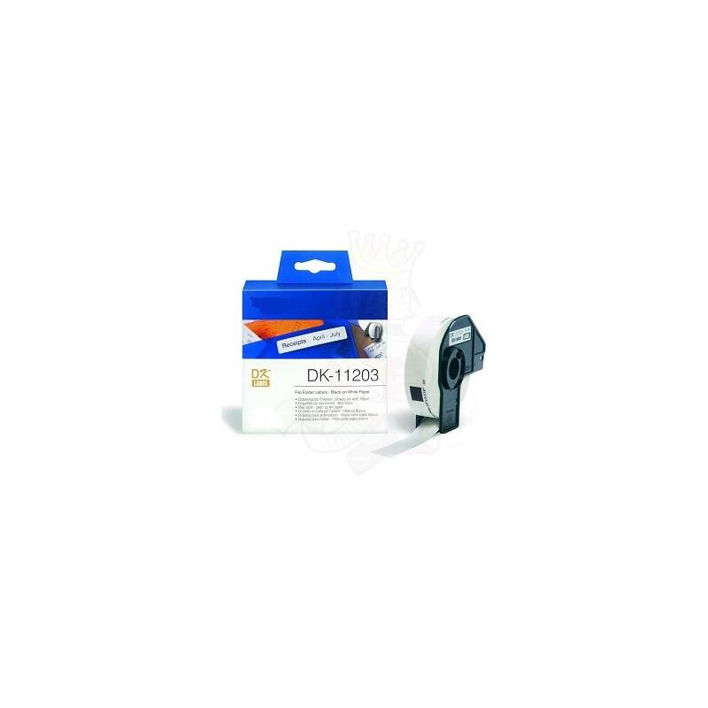 Blanco 17mmx87mm 300psc Parabrother P-Touch Ql1000 1050 1060