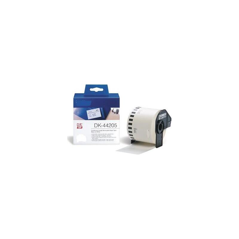 Blanco 62mmx30.48m Para Brother P-Touch Ql1000 1050 1060