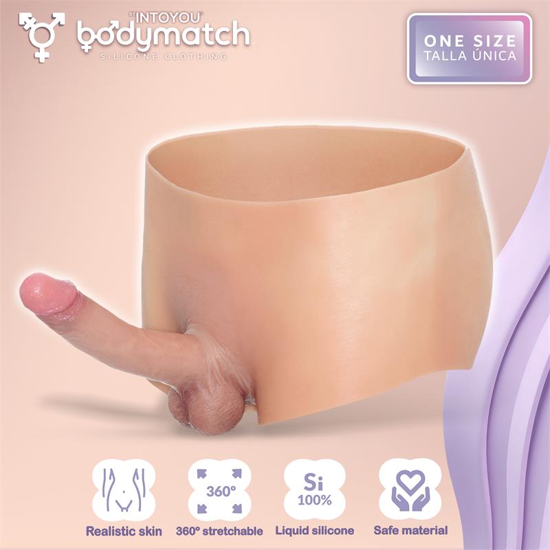 Blayke Boxer Con Pene 18 Cm Hiperrealista Silicona Líquida Talla Única