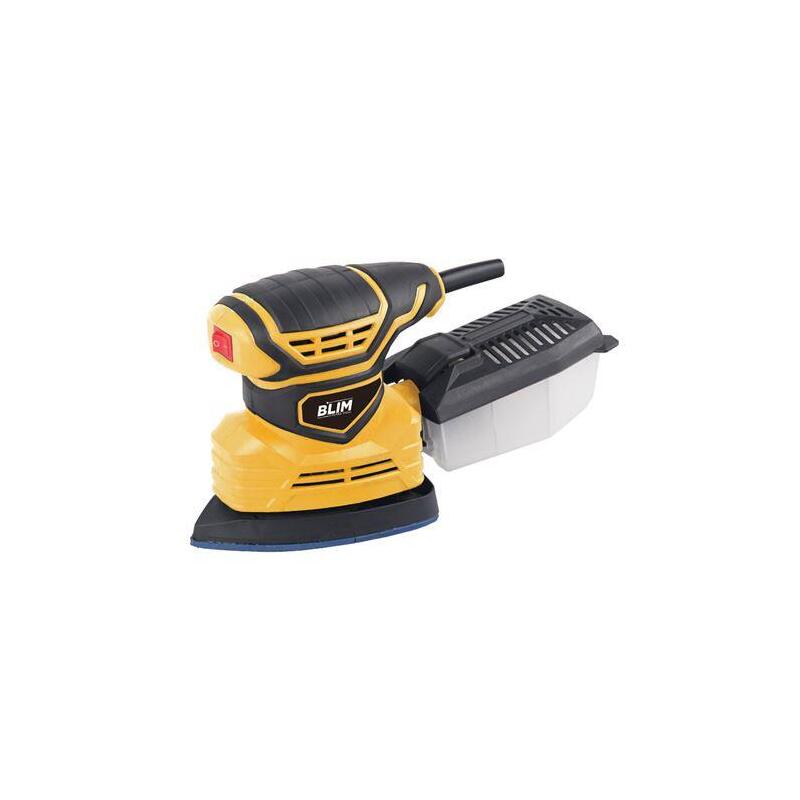 Blim Lijadora Delta Multifuncion 180w - Tamaño Del Plato 140x140x80mm - Sistema Extraccion Polvo Cyclone - 3 Tipos De Plato