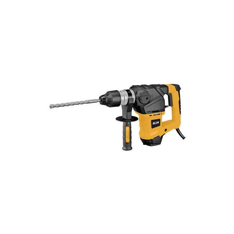 Blim Martillo Sds-Plus 1500w 820rpm - Potencia De Impacto 5.5j - 4.200 Impactos Por Minuto - Incluye Brocas Y Cinceles