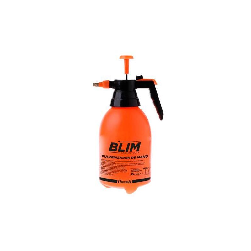 Blim Pulverizador De Mano 2l - Boquilla De Laton - Uso Con Agua Y/O Fitosanitarios - Gatillo Con Bloqueo