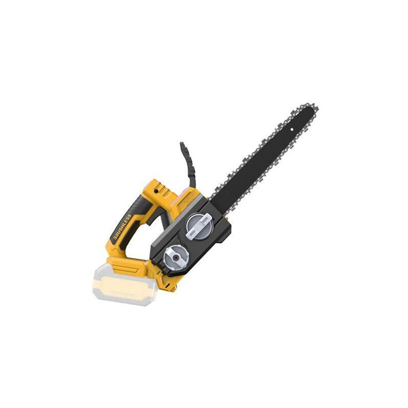 Blim Sierra De Podar 20v - Cuchilla De 12" - Pantalla Lcd - Motor Sin Escobillas - Bateria No Incluida - Maletin De