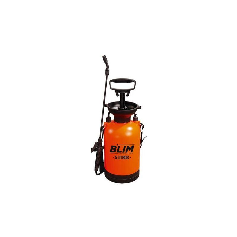 Blim Sulfatadora/Pulverizador De Mano 5l - Bomba Con Presion Hasta 3 Bar - Boquilla Regulable - Correa Para Colgar Al Hombro