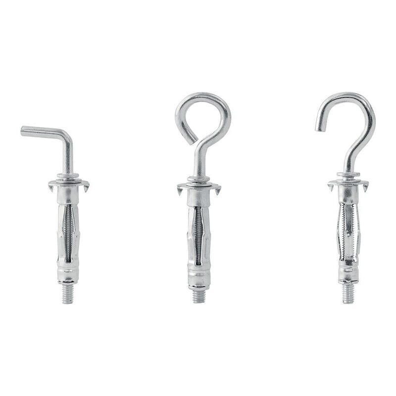 Blister 12 Unidades Taco De Expansión Metálico Ø8x32 Tornillo Ø4 5001556 Rapid
