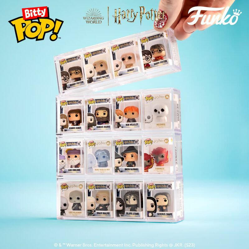 Blister 4 Figuras Bitty Pop Harry Potter - Harry Potter