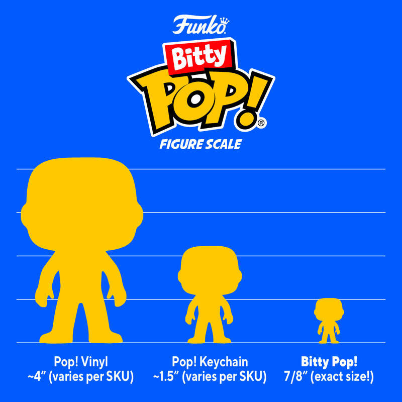 Blister 4 Figuras Bitty Pop Harry Potter - Harry Potter