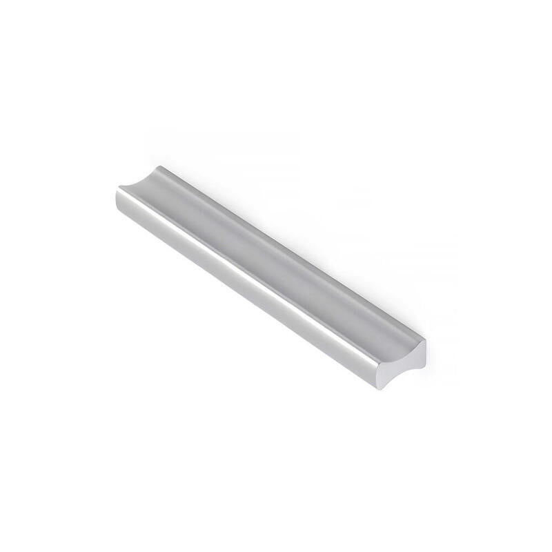 Blister Con 4 Tiradores De Mueble Tipo Asa Fabricado En Aluminio Acabado Anodizado Mate Mod. 2279 Entre Puntos 96mm Rei