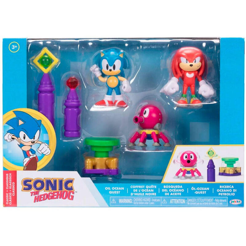 Blister Diorama - Oil Ocean: Sonic The Hedgehog (6 Cm)