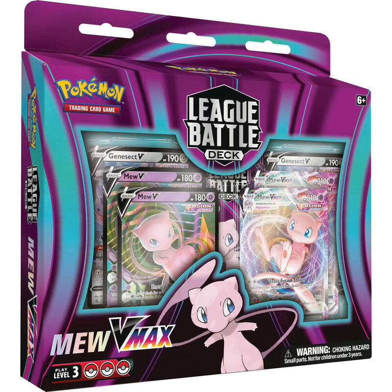 Blister Juego Cartas Coleccionables Mew Vmax Pokemon