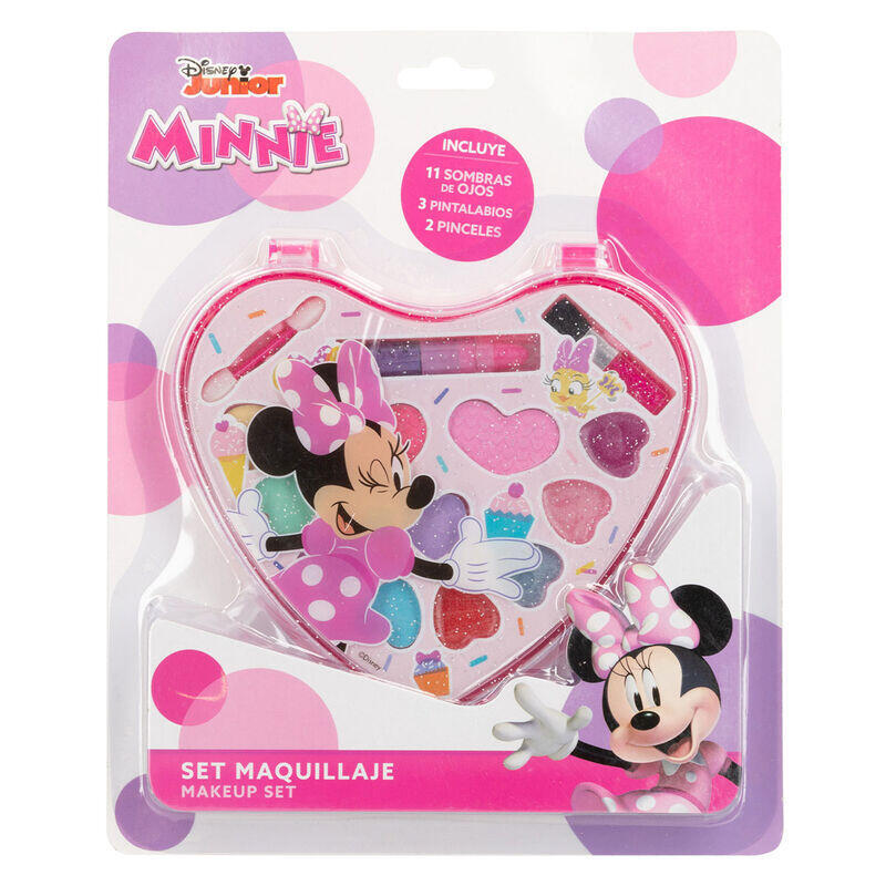 Blister Maquillaje Corazon Minnie Disney