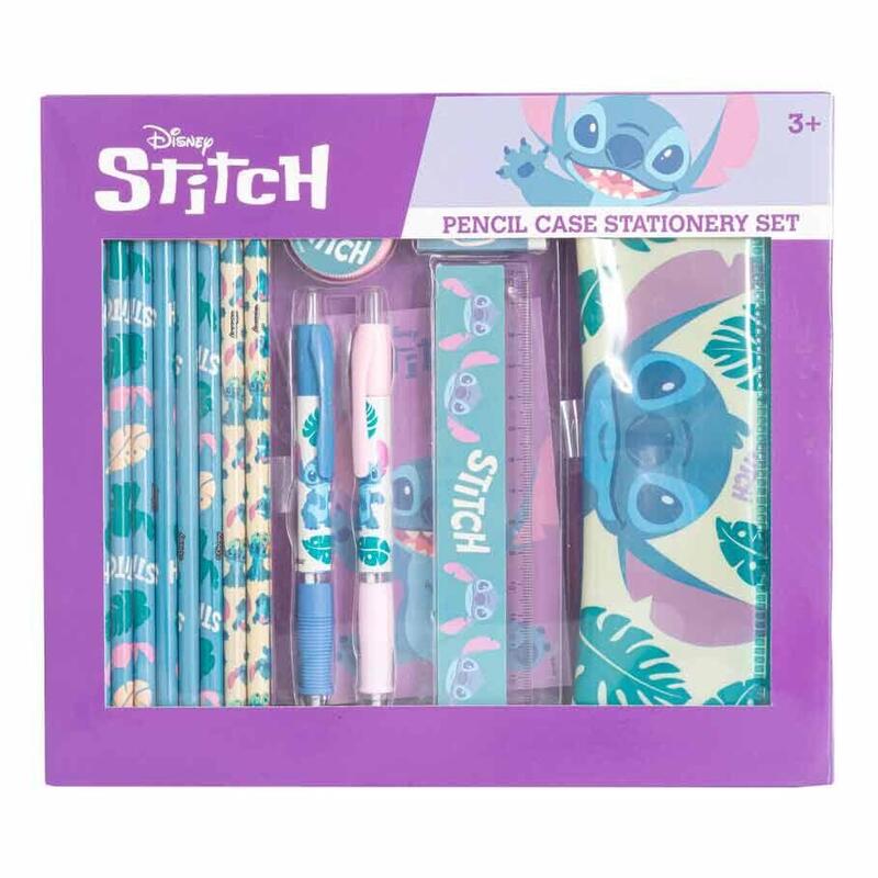 Blister Papeleria Stitch Disney 14pzs