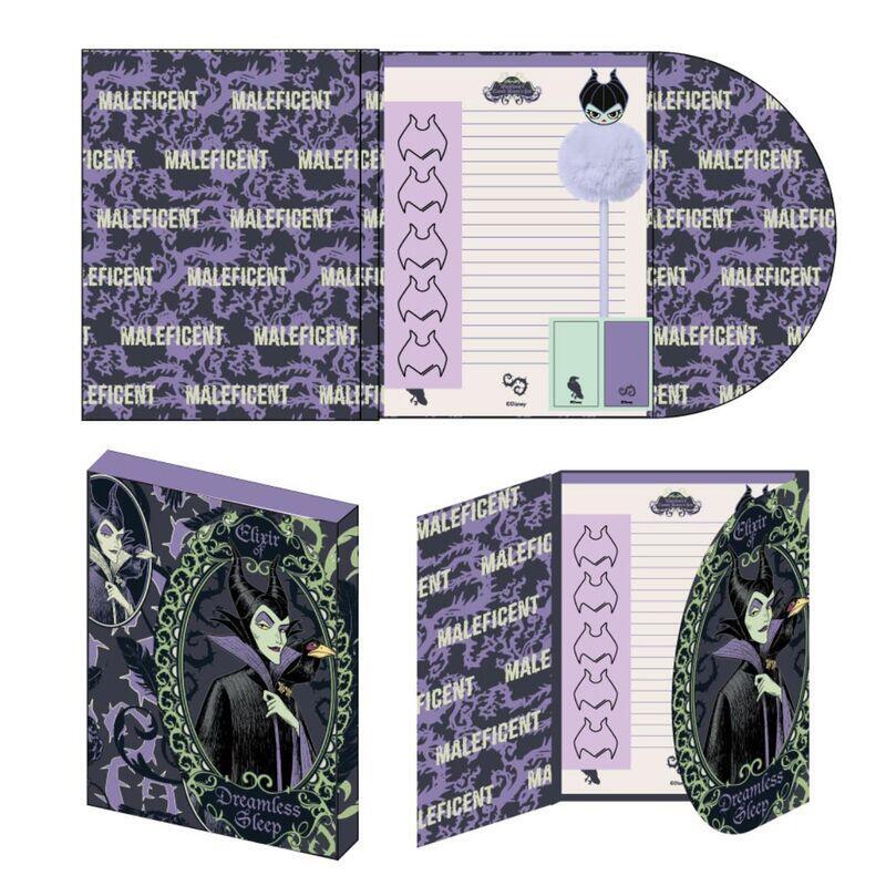 Blister Papelería Villanas Disney: Maléfica