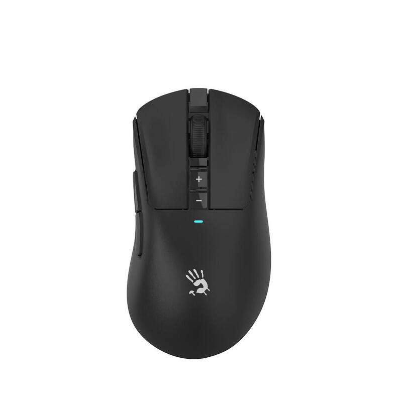 Bloody R73 Ratón Ultra Inalámbrico Para Juegos 20000 Cpi, Sensor Óptico De 1 Ms, Baja Latencia, Modo Dual Usb E Inalámbrico, Color Negro