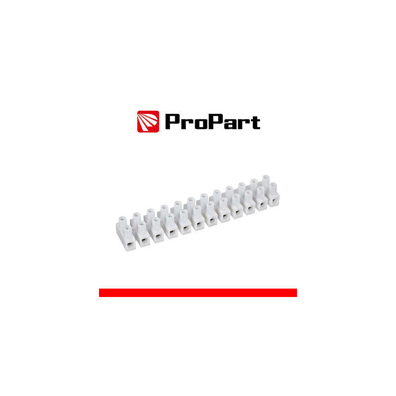 Bloque De Terminales 12 Polos 6a En Forma De U 380v 10ud
