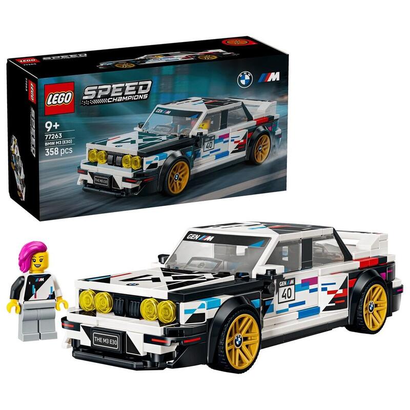 Bloques Speed Champions 77263 Bmw M3 (E30)