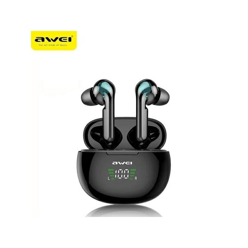 Bluetooth Headphones 5.0 Tws T15p Negro