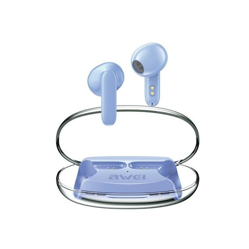 Bluetooth Headphones 5.3 T85 Enc Tws Blue
